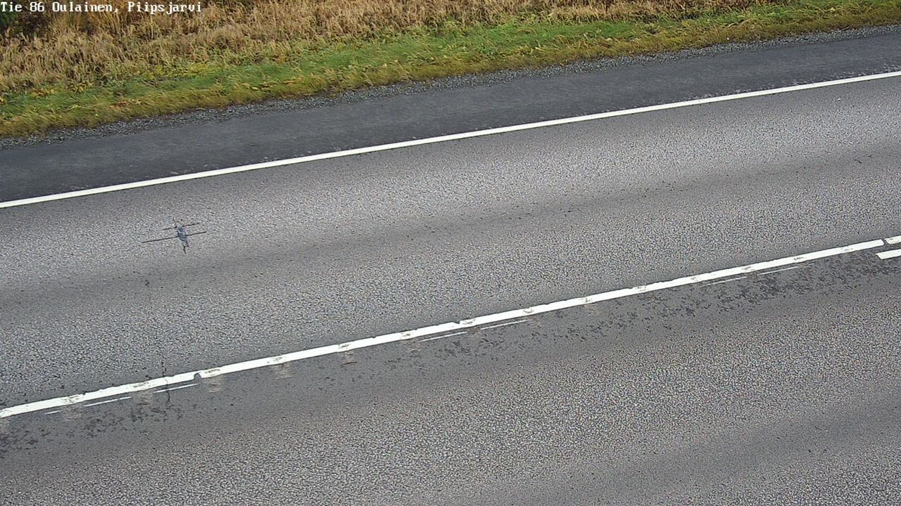 Kelikamerat Kuva Tie 86 Oulainen, Piipsjärvi, Oulainen, Pohjois-Pohjanmaa