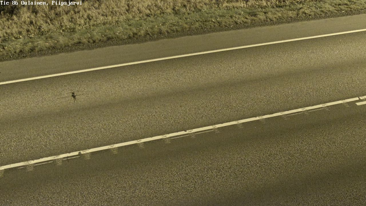 Kelikamerat Kuva Tie 86 Oulainen, Piipsjärvi, Oulainen, Pohjois-Pohjanmaa