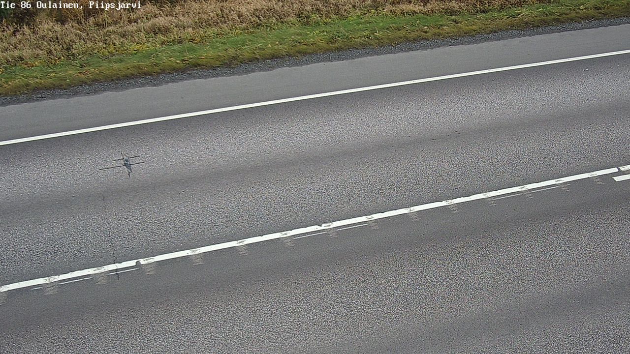 Kelikamerat Kuva Tie 86 Oulainen, Piipsjärvi, Oulainen, Pohjois-Pohjanmaa