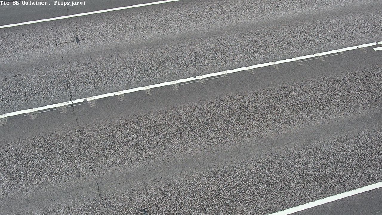 Weather Camera Image Väg 86 Oulais, Piipsjärvi, Oulainen, Pohjois-Pohjanmaa