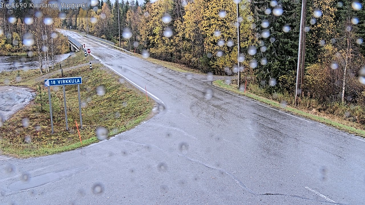 Kelikamerat Kuva Tie 8690 Kuusamo, Vuotunki, Kuusamo, Pohjois-Pohjanmaa