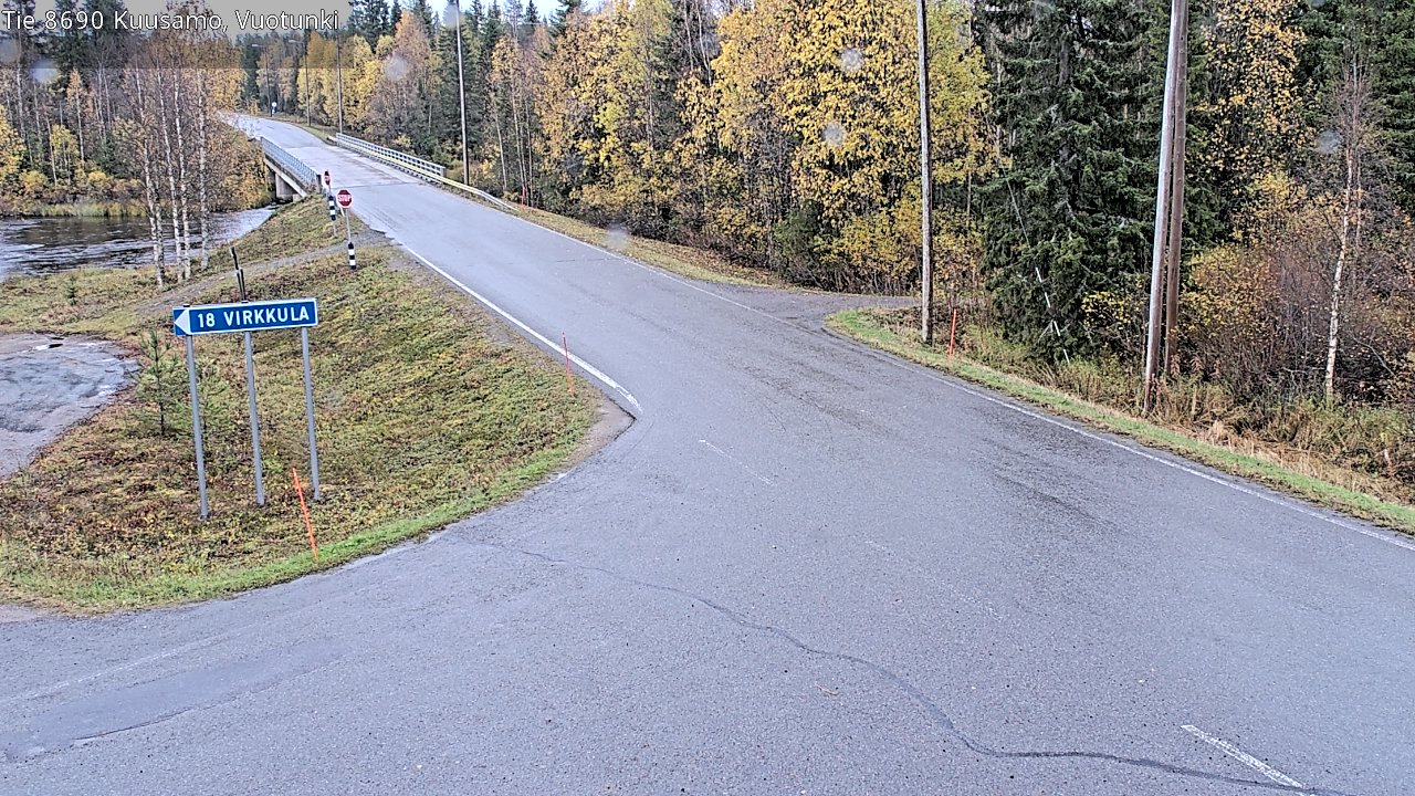 Kelikamerat Kuva Tie 8690 Kuusamo, Vuotunki, Kuusamo, Pohjois-Pohjanmaa