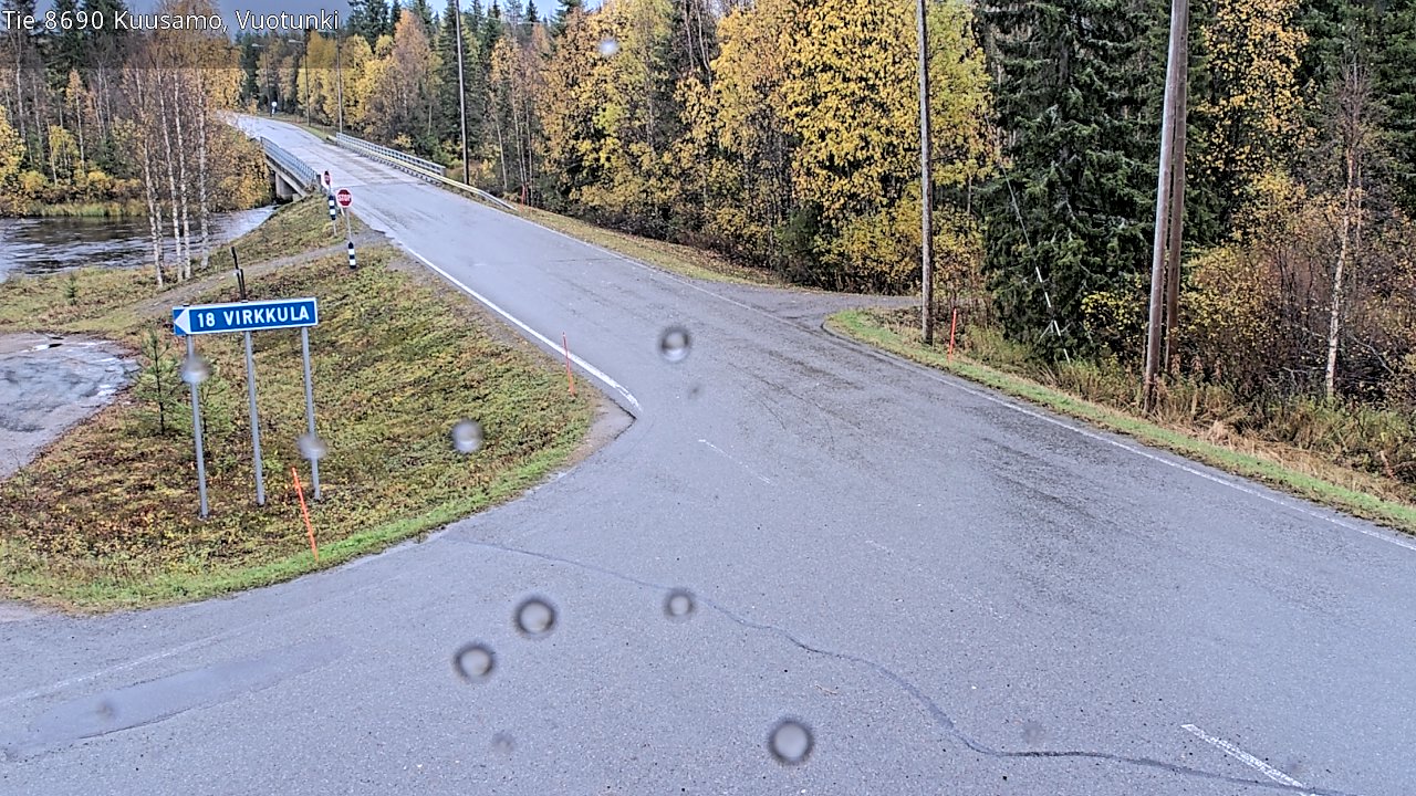 Kelikamerat Kuva Tie 8690 Kuusamo, Vuotunki, Kuusamo, Pohjois-Pohjanmaa