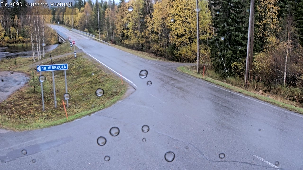 Kelikamerat Kuva Tie 8690 Kuusamo, Vuotunki, Kuusamo, Pohjois-Pohjanmaa