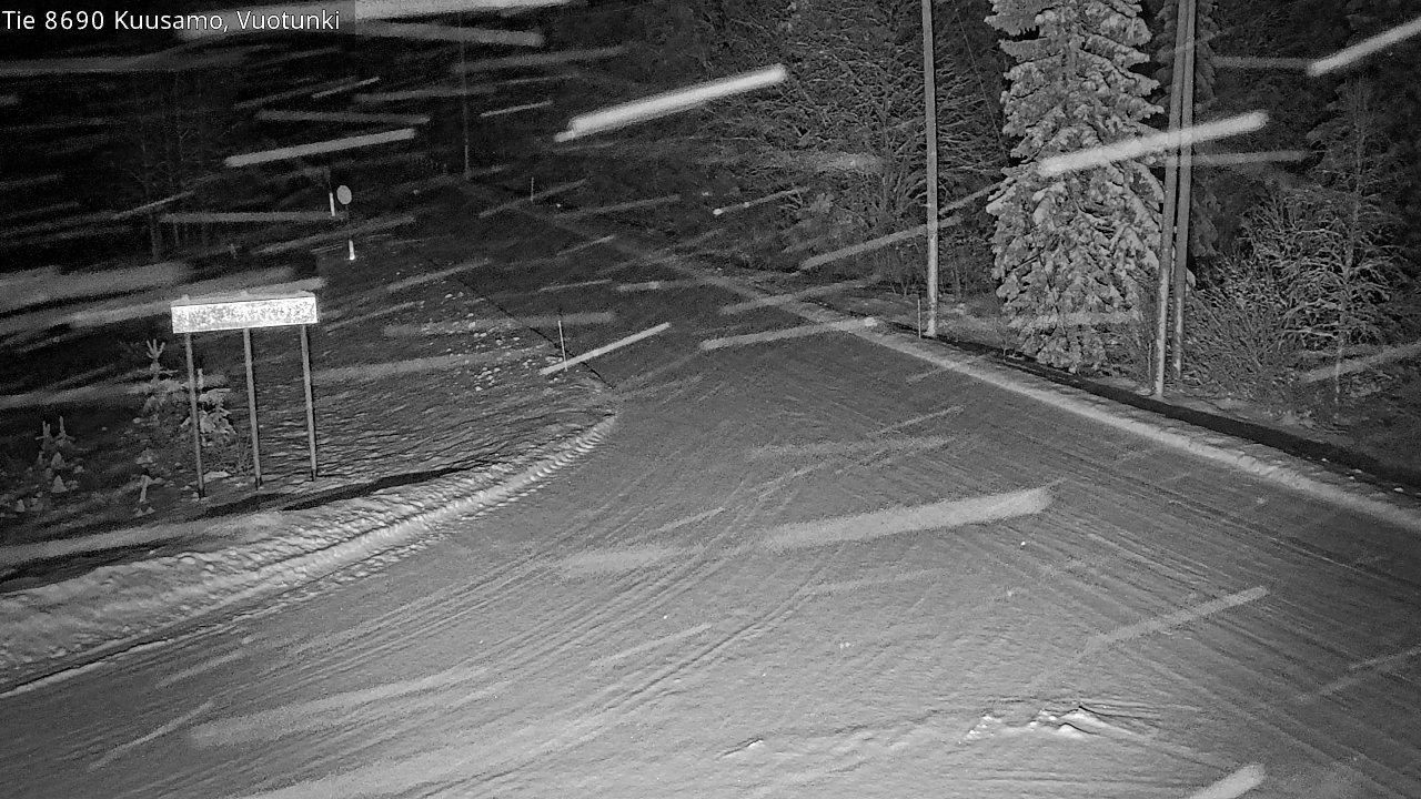 Kelikamerat Kuva Tie 8690 Kuusamo, Vuotunki, Kuusamo, Pohjois-Pohjanmaa