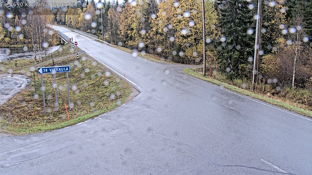 Kelikamerat Kuva Tie 8690 Kuusamo, Vuotunki, Kuusamo, Pohjois-Pohjanmaa