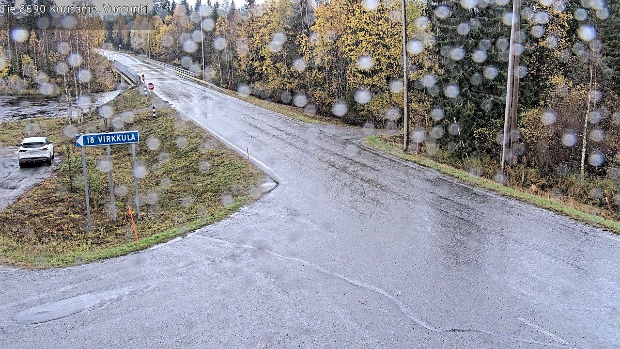 Kelikamerat Kuva Tie 8690 Kuusamo, Vuotunki, Kuusamo, Pohjois-Pohjanmaa