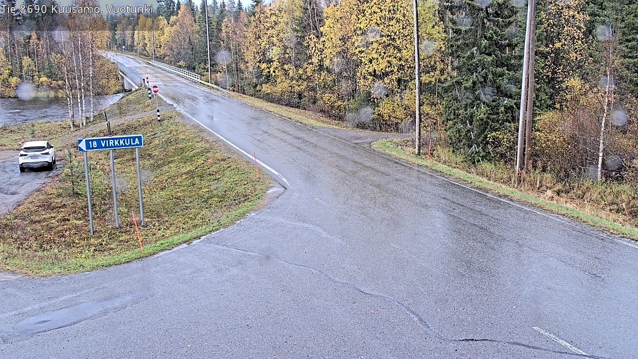 Kelikamerat Kuva Tie 8690 Kuusamo, Vuotunki, Kuusamo, Pohjois-Pohjanmaa