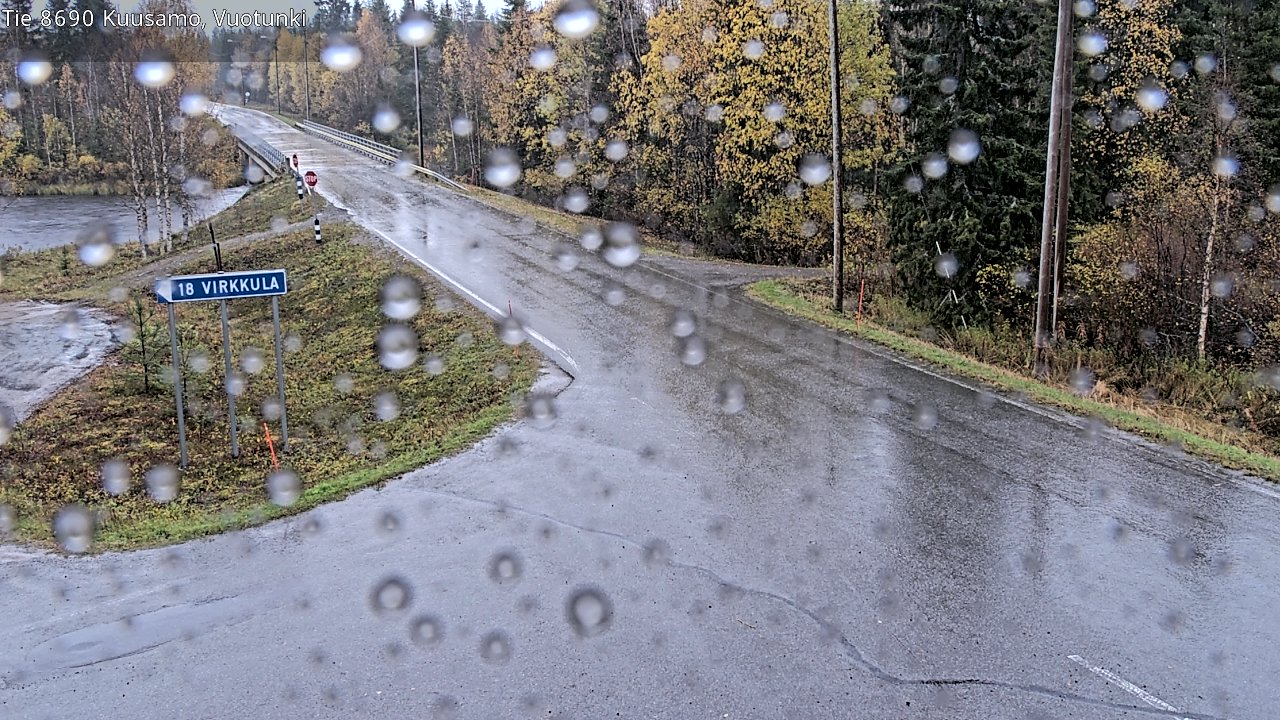 Kelikamerat Kuva Tie 8690 Kuusamo, Vuotunki, Kuusamo, Pohjois-Pohjanmaa