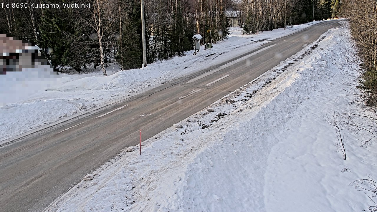 Kelikamerat Kuva Tie 8690 Kuusamo, Vuotunki, Kuusamo, Pohjois-Pohjanmaa