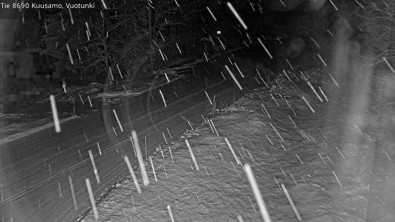 Kelikamerat Kuva Tie 8690 Kuusamo, Vuotunki, Kuusamo, Pohjois-Pohjanmaa