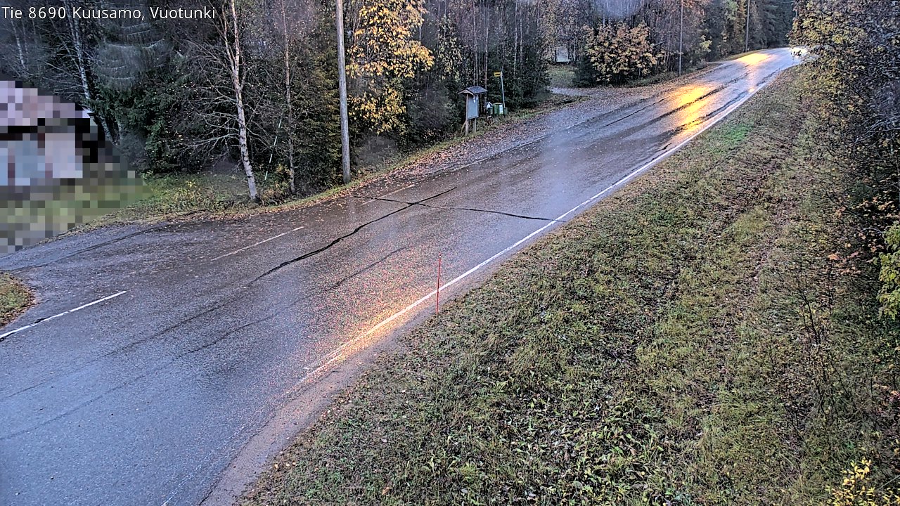 Kelikamerat Kuva Tie 8690 Kuusamo, Vuotunki, Kuusamo, Pohjois-Pohjanmaa