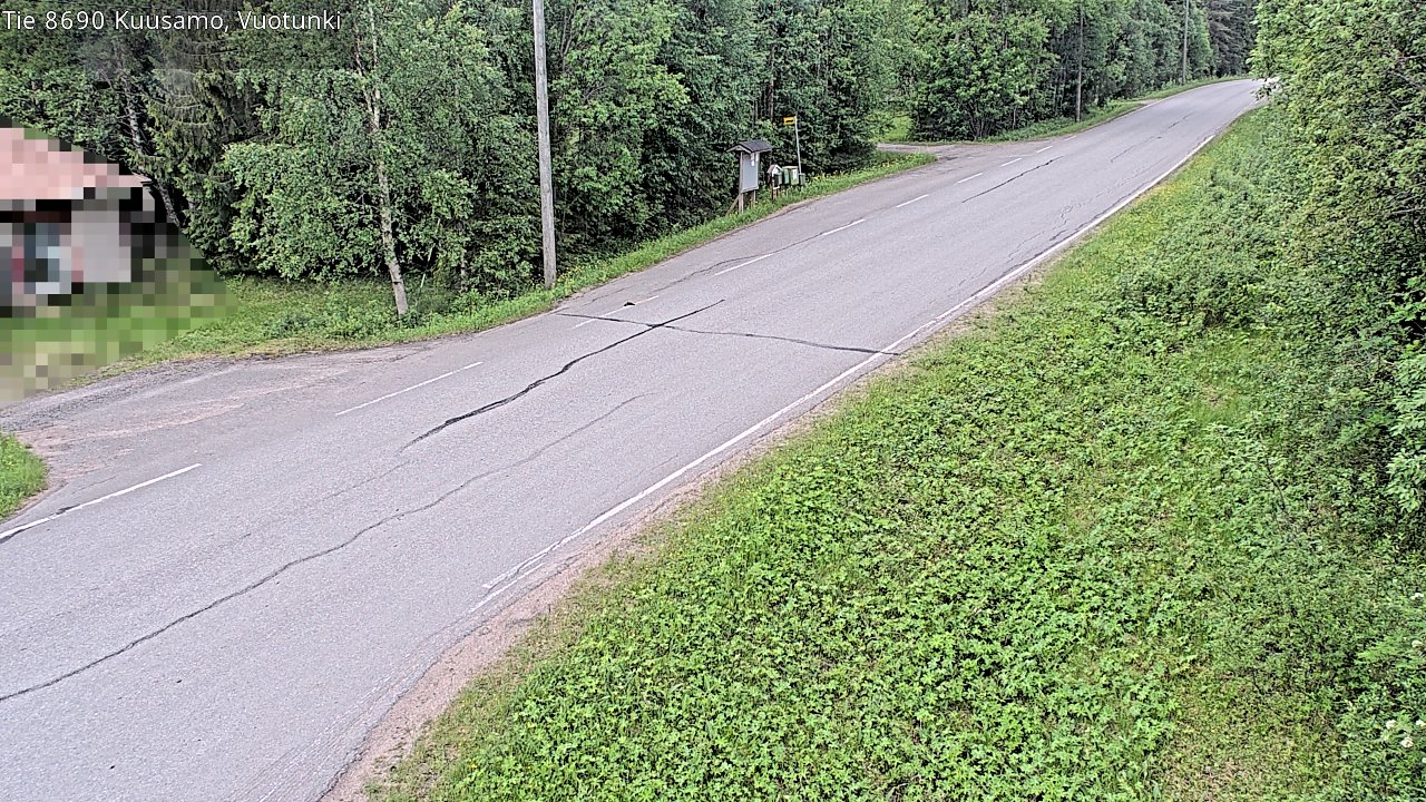 Kelikamerat Kuva Tie 8690 Kuusamo, Vuotunki, Kuusamo, Pohjois-Pohjanmaa