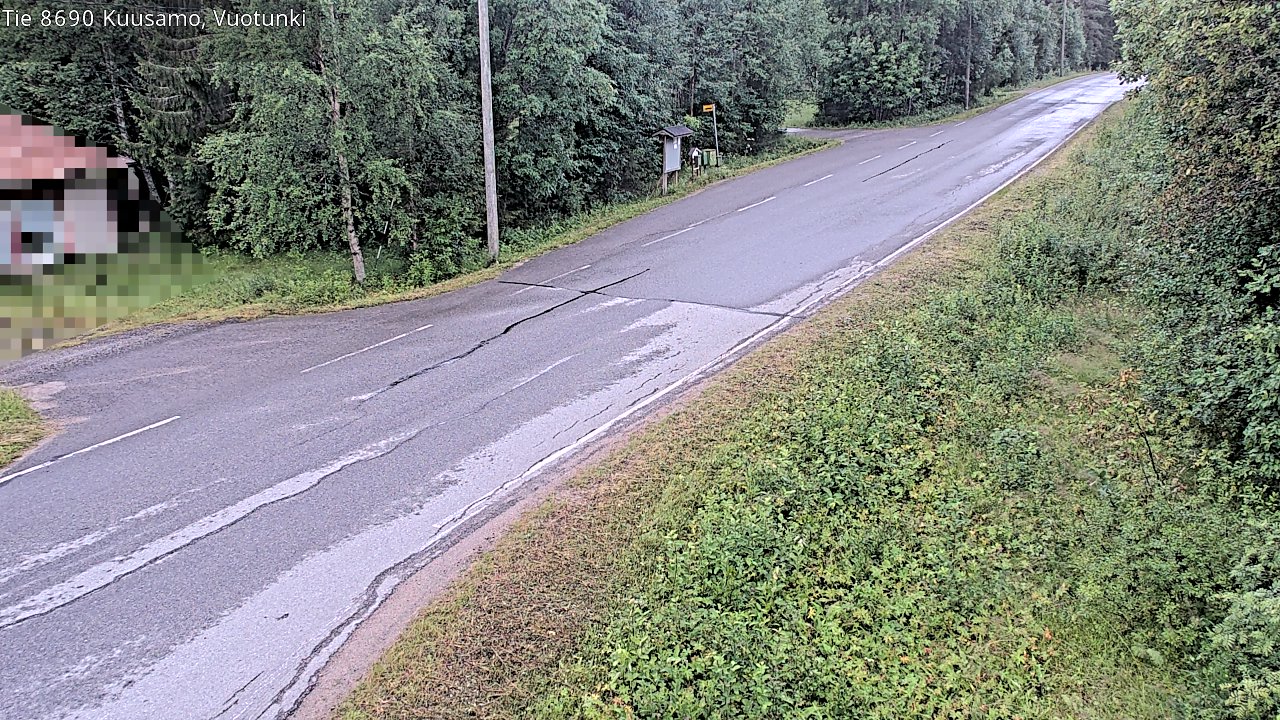 Kelikamerat Kuva Tie 8690 Kuusamo, Vuotunki, Kuusamo, Pohjois-Pohjanmaa