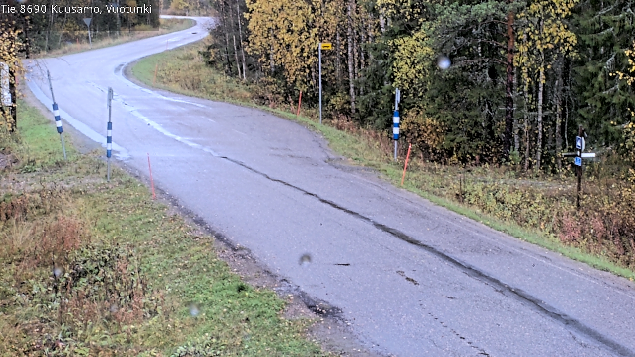 Kelikamerat Kuva Tie 8690 Kuusamo, Vuotunki, Kuusamo, Pohjois-Pohjanmaa