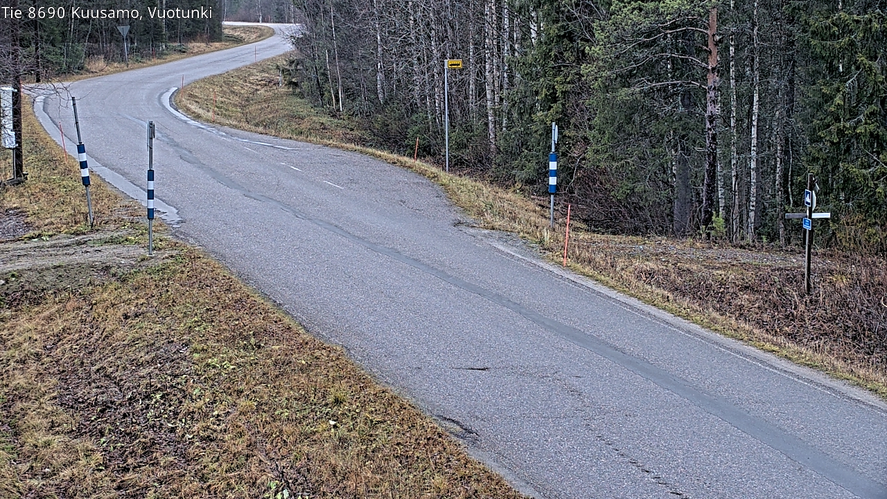 Kelikamerat Kuva Tie 8690 Kuusamo, Vuotunki, Kuusamo, Pohjois-Pohjanmaa