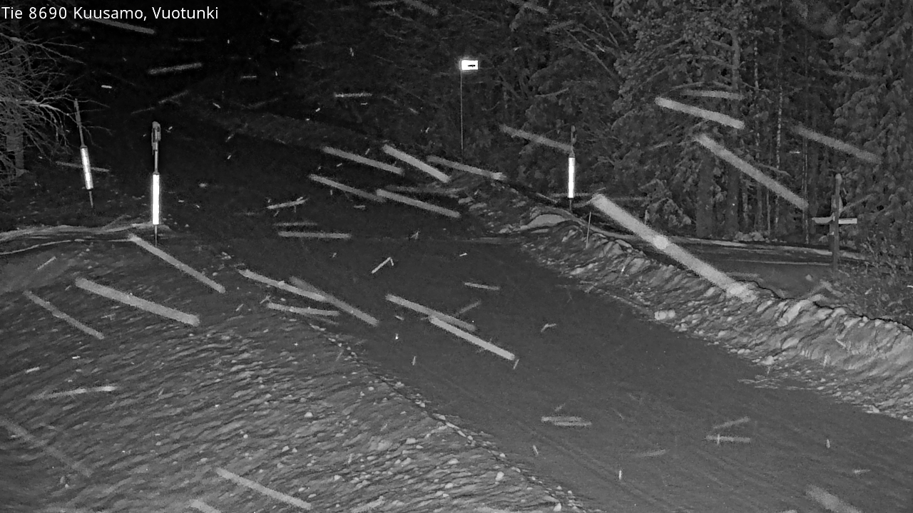 Kelikamerat Kuva Tie 8690 Kuusamo, Vuotunki, Kuusamo, Pohjois-Pohjanmaa