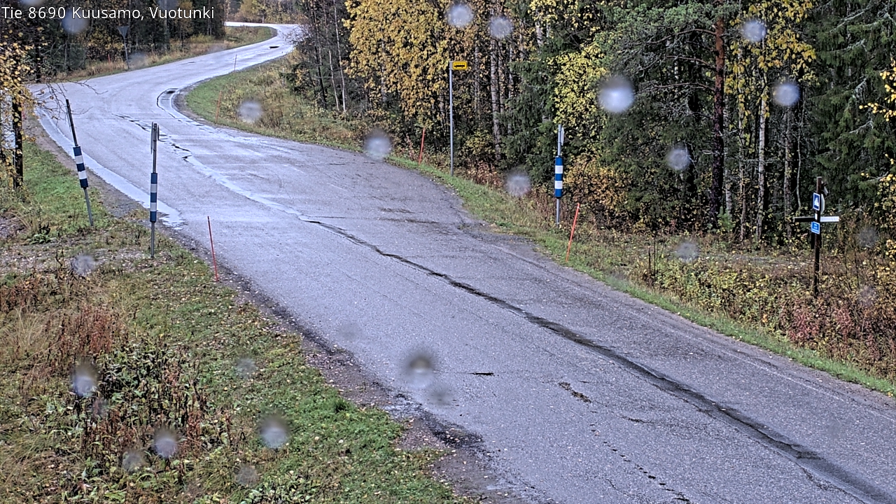 Kelikamerat Kuva Tie 8690 Kuusamo, Vuotunki, Kuusamo, Pohjois-Pohjanmaa