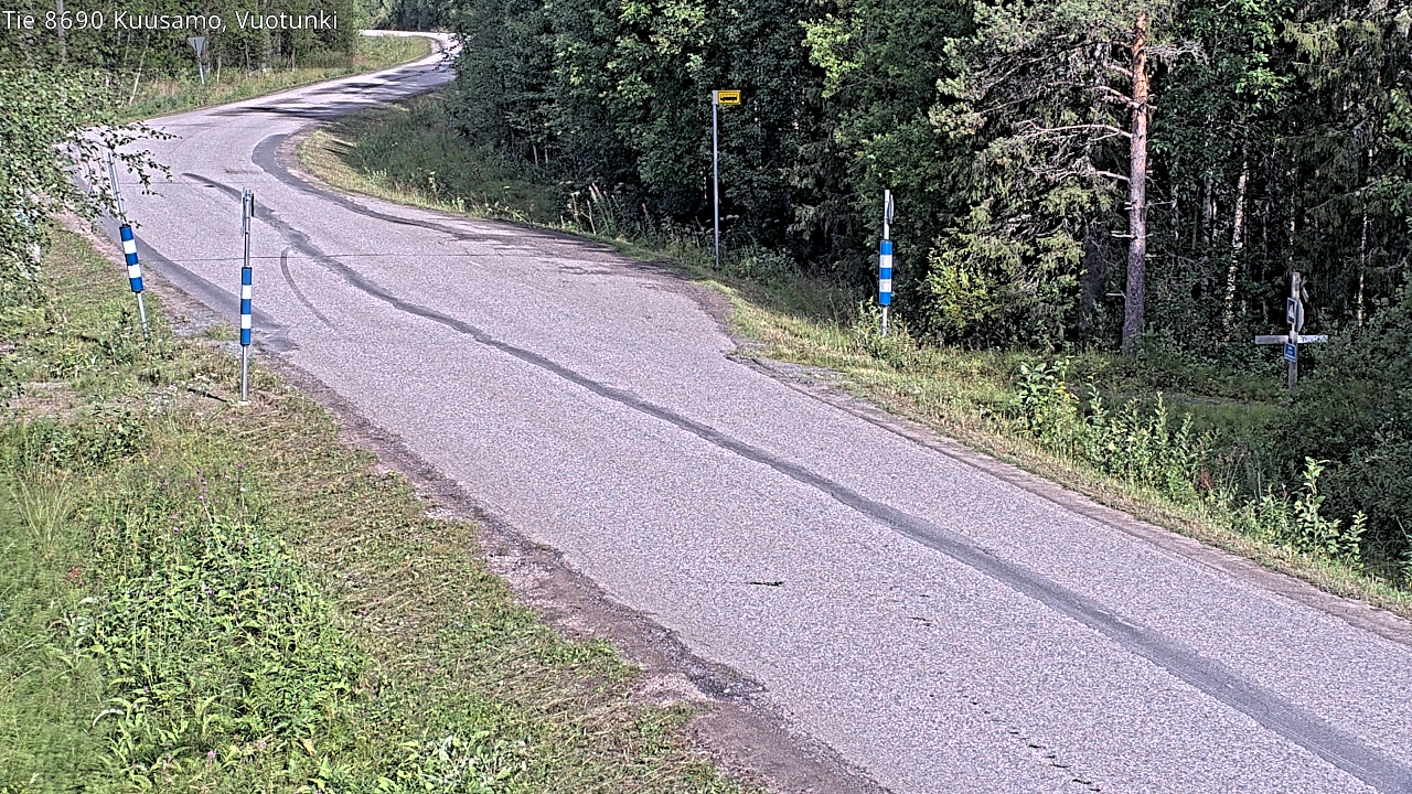 Kelikamerat Kuva Tie 8690 Kuusamo, Vuotunki, Kuusamo, Pohjois-Pohjanmaa