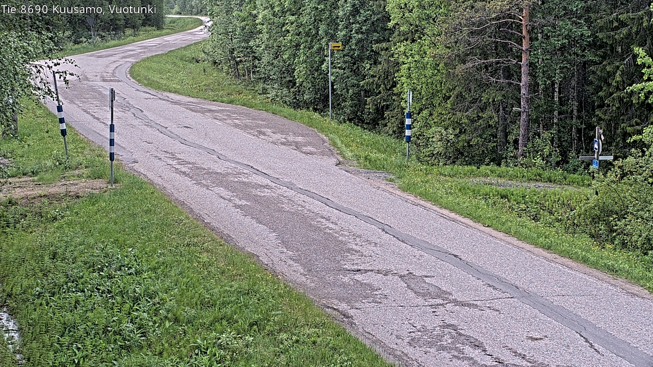 Kelikamerat Kuva Tie 8690 Kuusamo, Vuotunki, Kuusamo, Pohjois-Pohjanmaa