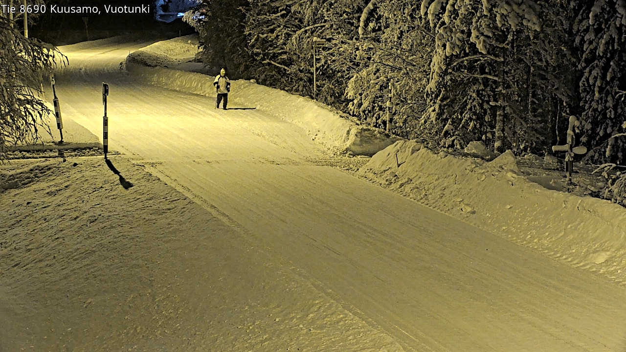 Kelikamerat Kuva Tie 8690 Kuusamo, Vuotunki, Kuusamo, Pohjois-Pohjanmaa