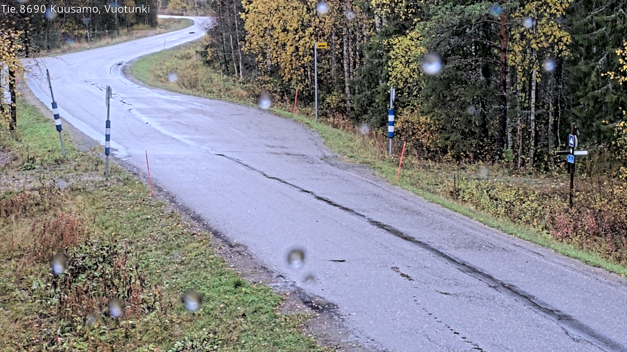 Kelikamerat Kuva Tie 8690 Kuusamo, Vuotunki, Kuusamo, Pohjois-Pohjanmaa