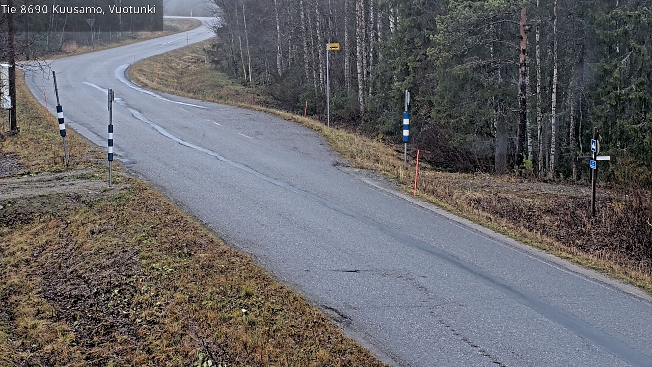 Kelikamerat Kuva Tie 8690 Kuusamo, Vuotunki, Kuusamo, Pohjois-Pohjanmaa