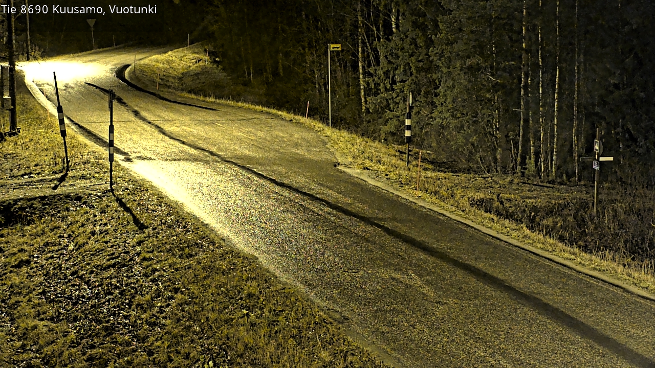 Kelikamerat Kuva Tie 8690 Kuusamo, Vuotunki, Kuusamo, Pohjois-Pohjanmaa