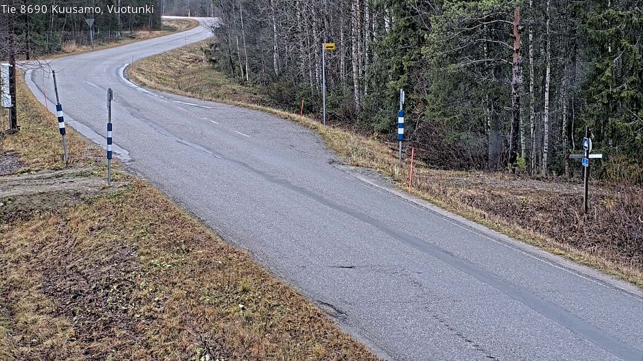 Kelikamerat Kuva Tie 8690 Kuusamo, Vuotunki, Kuusamo, Pohjois-Pohjanmaa