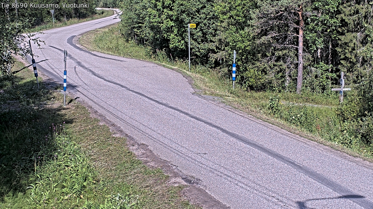 Kelikamerat Kuva Tie 8690 Kuusamo, Vuotunki, Kuusamo, Pohjois-Pohjanmaa