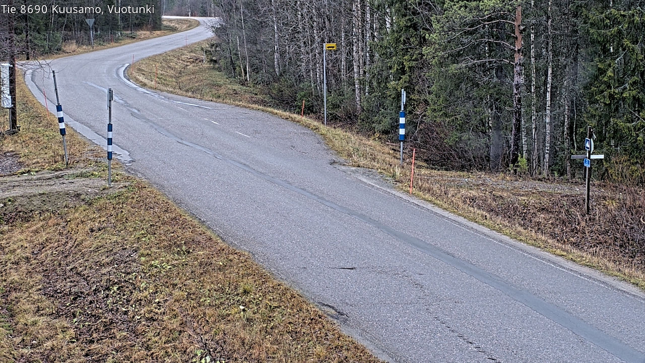 Kelikamerat Kuva Tie 8690 Kuusamo, Vuotunki, Kuusamo, Pohjois-Pohjanmaa