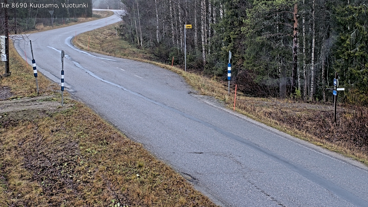 Kelikamerat Kuva Tie 8690 Kuusamo, Vuotunki, Kuusamo, Pohjois-Pohjanmaa