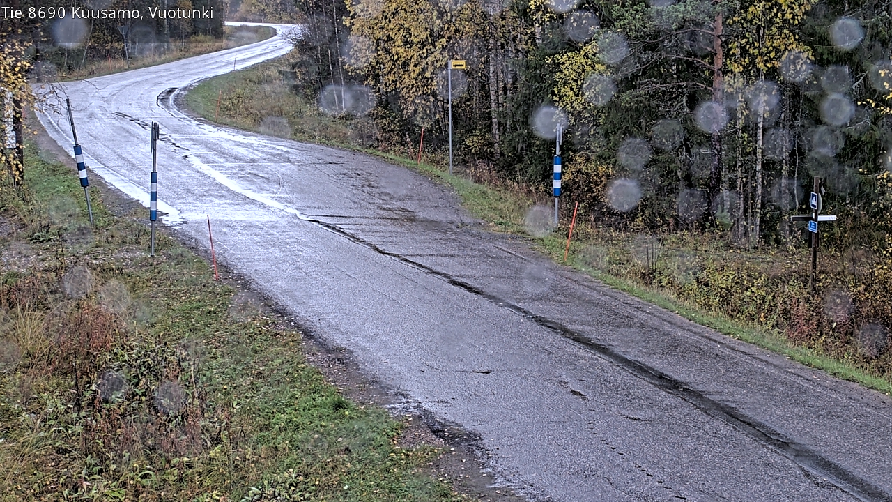Kelikamerat Kuva Tie 8690 Kuusamo, Vuotunki, Kuusamo, Pohjois-Pohjanmaa