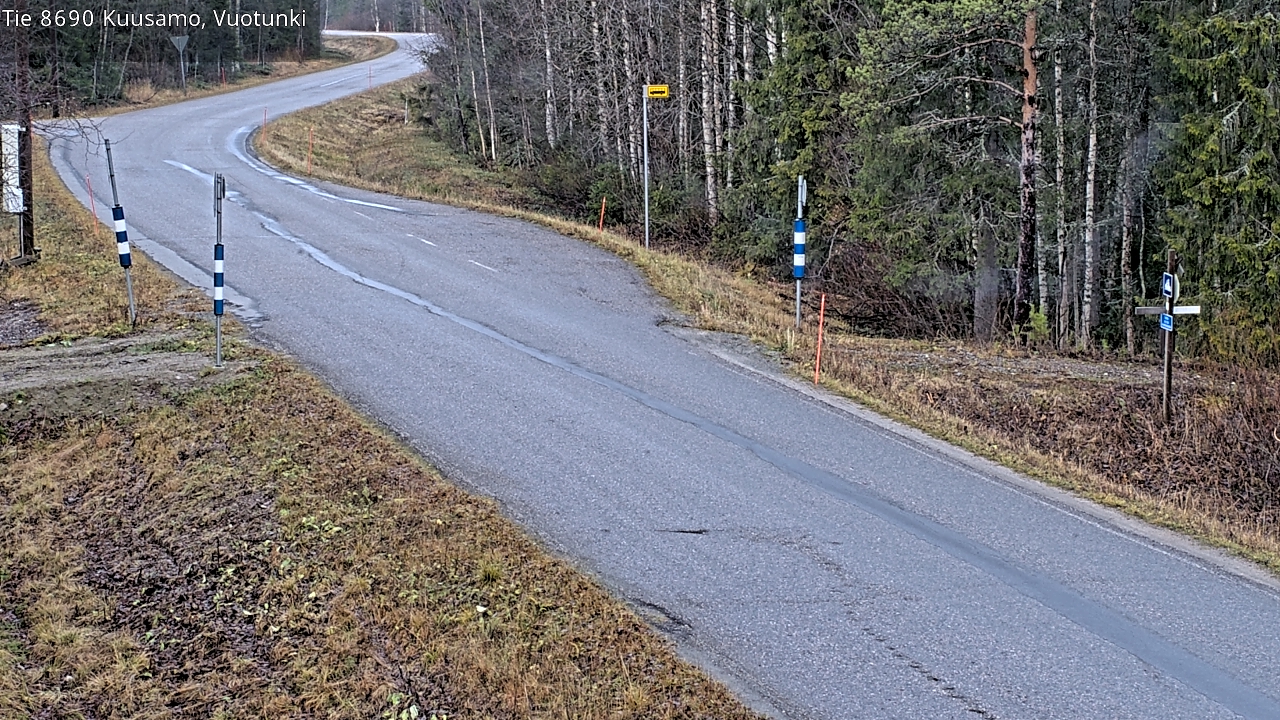 Kelikamerat Kuva Tie 8690 Kuusamo, Vuotunki, Kuusamo, Pohjois-Pohjanmaa