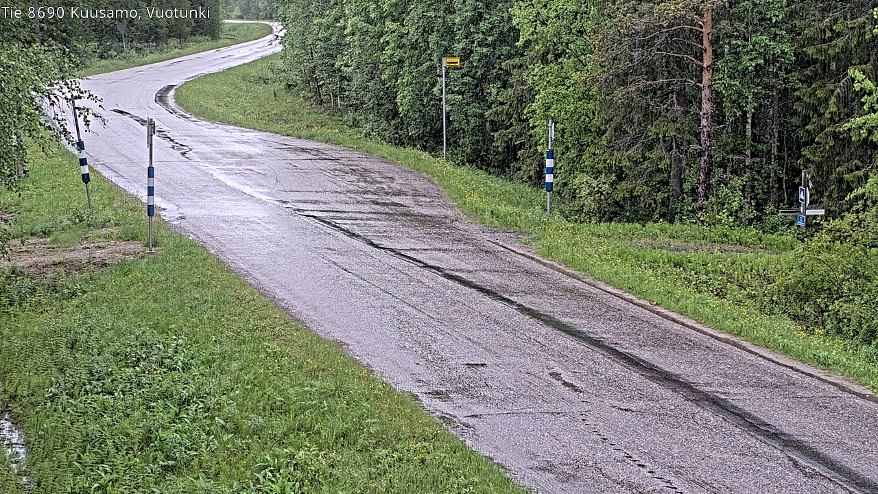 Kelikamerat Kuva Tie 8690 Kuusamo, Vuotunki, Kuusamo, Pohjois-Pohjanmaa
