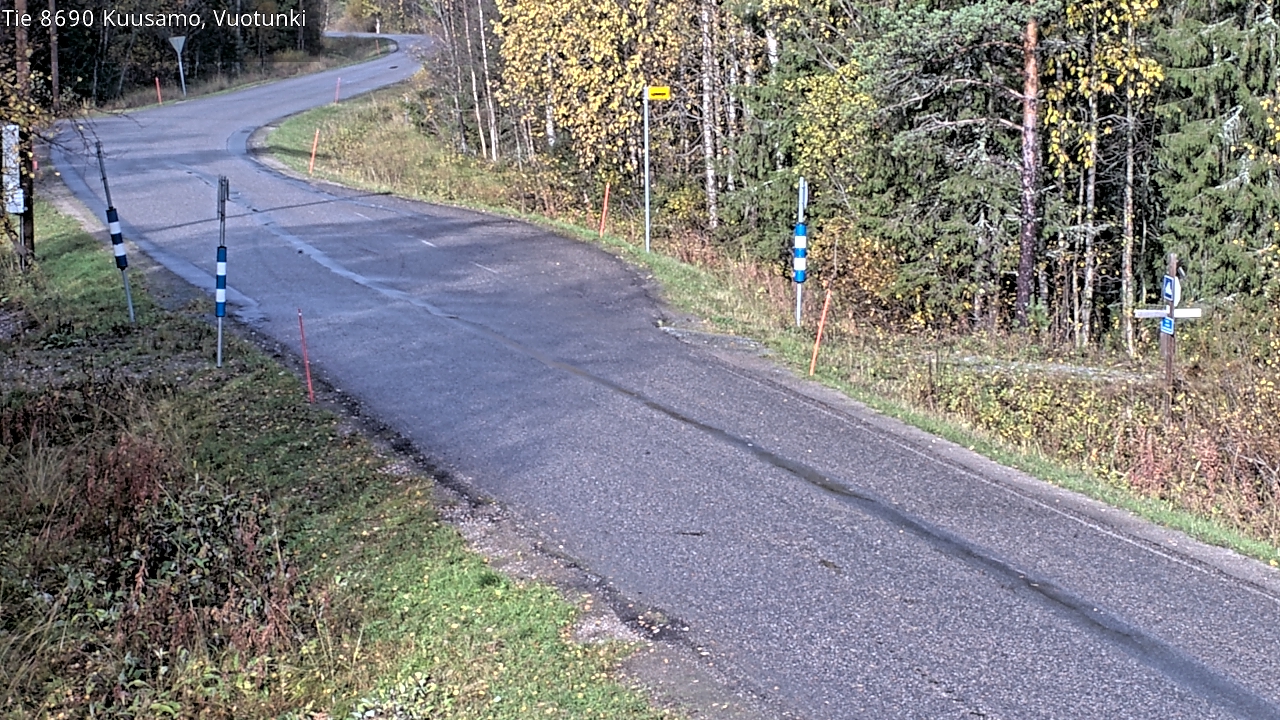 Kelikamerat Kuva Tie 8690 Kuusamo, Vuotunki, Kuusamo, Pohjois-Pohjanmaa