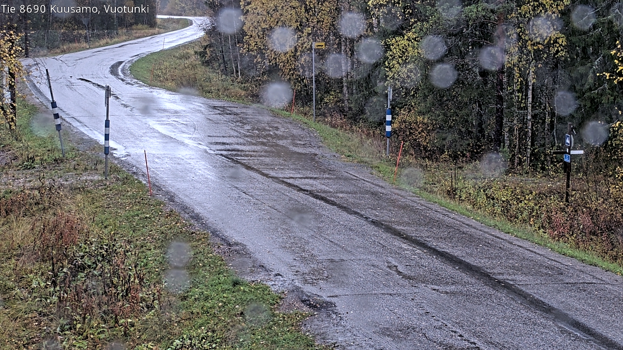 Kelikamerat Kuva Tie 8690 Kuusamo, Vuotunki, Kuusamo, Pohjois-Pohjanmaa