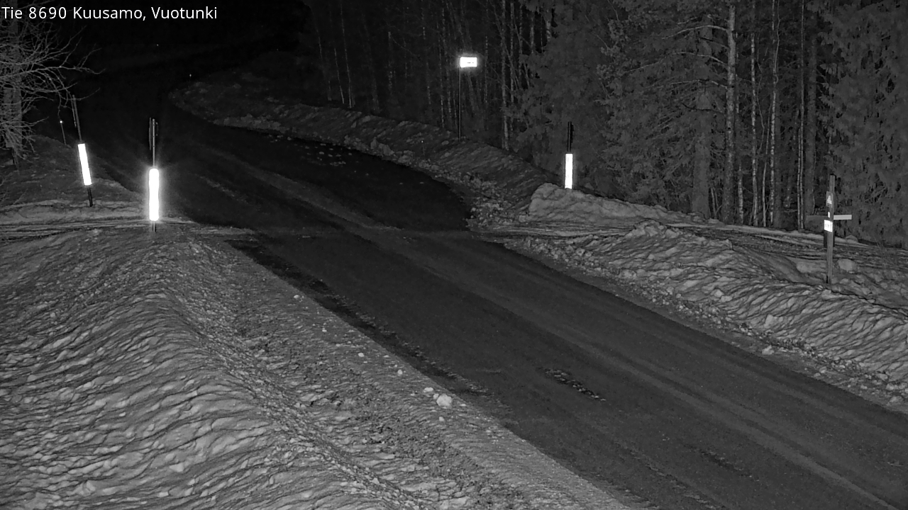 Kelikamerat Kuva Tie 8690 Kuusamo, Vuotunki, Kuusamo, Pohjois-Pohjanmaa