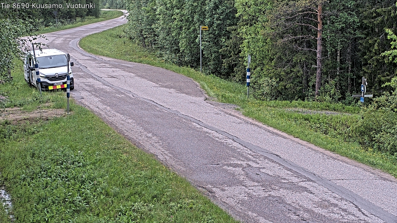 Kelikamerat Kuva Tie 8690 Kuusamo, Vuotunki, Kuusamo, Pohjois-Pohjanmaa