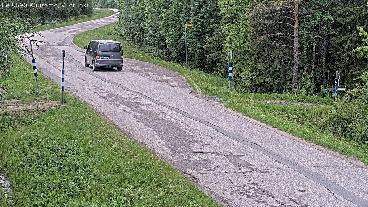 Kelikamerat Kuva Tie 8690 Kuusamo, Vuotunki, Kuusamo, Pohjois-Pohjanmaa