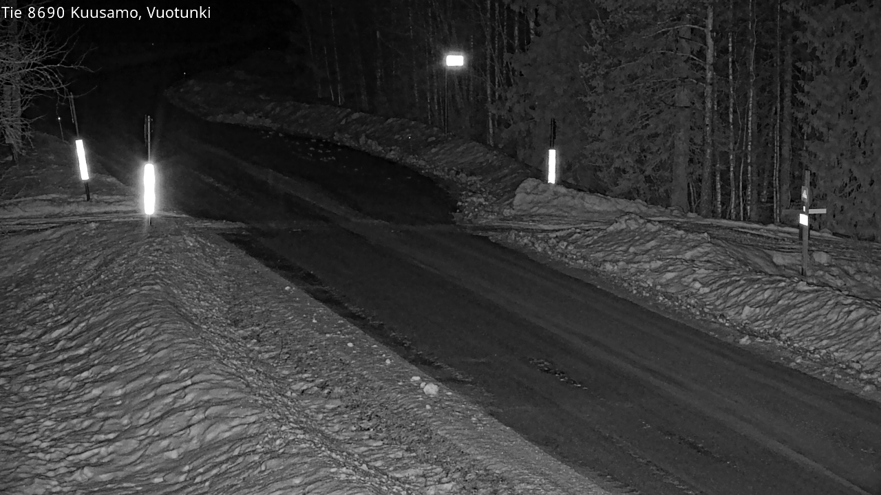 Kelikamerat Kuva Tie 8690 Kuusamo, Vuotunki, Kuusamo, Pohjois-Pohjanmaa