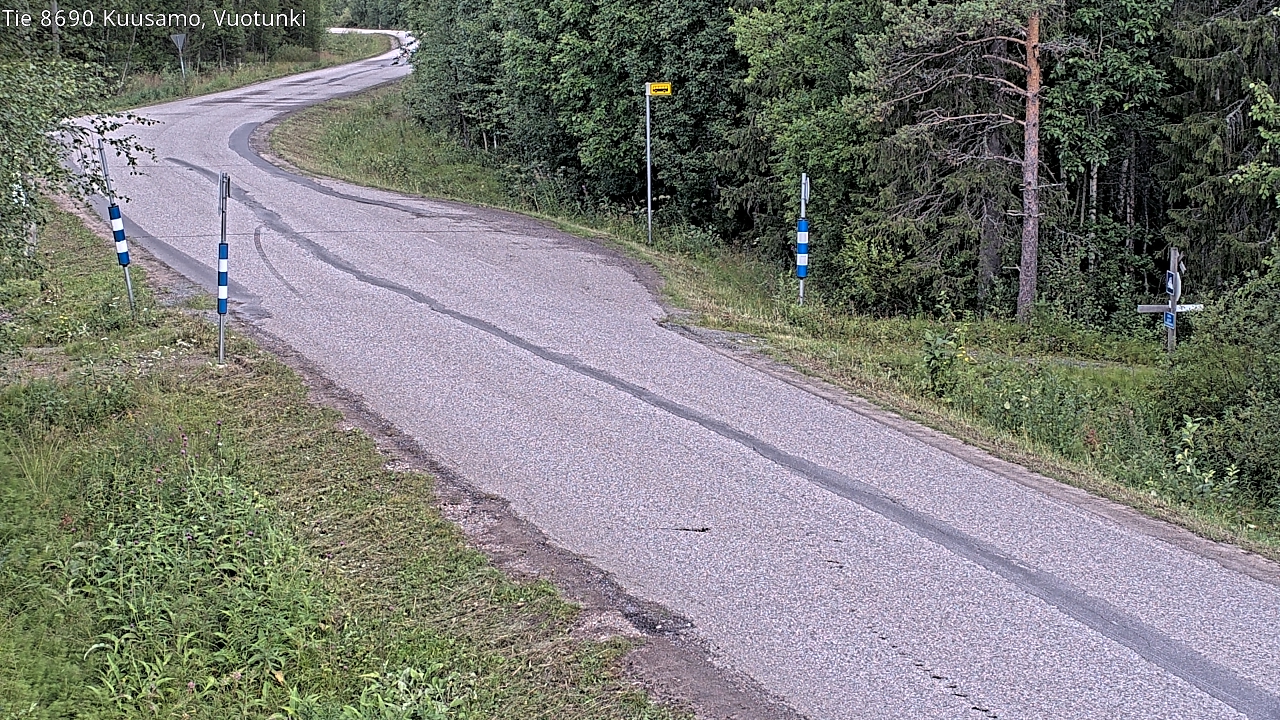 Kelikamerat Kuva Tie 8690 Kuusamo, Vuotunki, Kuusamo, Pohjois-Pohjanmaa
