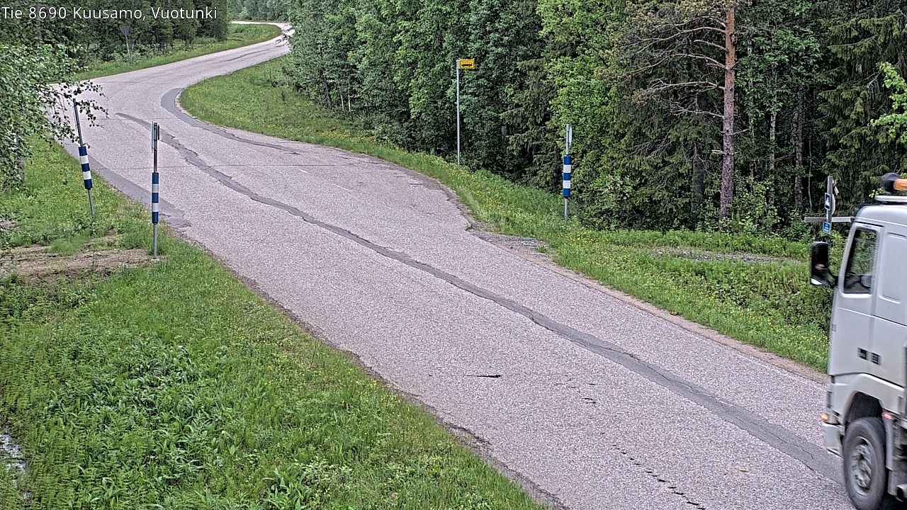 Kelikamerat Kuva Tie 8690 Kuusamo, Vuotunki, Kuusamo, Pohjois-Pohjanmaa