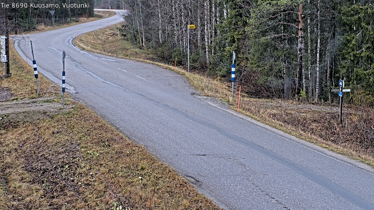Kelikamerat Kuva Tie 8690 Kuusamo, Vuotunki, Kuusamo, Pohjois-Pohjanmaa