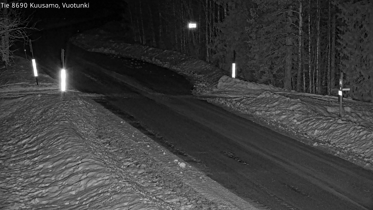 Kelikamerat Kuva Tie 8690 Kuusamo, Vuotunki, Kuusamo, Pohjois-Pohjanmaa