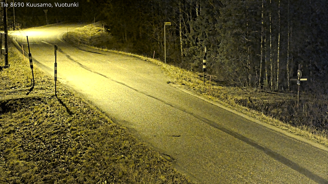 Kelikamerat Kuva Tie 8690 Kuusamo, Vuotunki, Kuusamo, Pohjois-Pohjanmaa