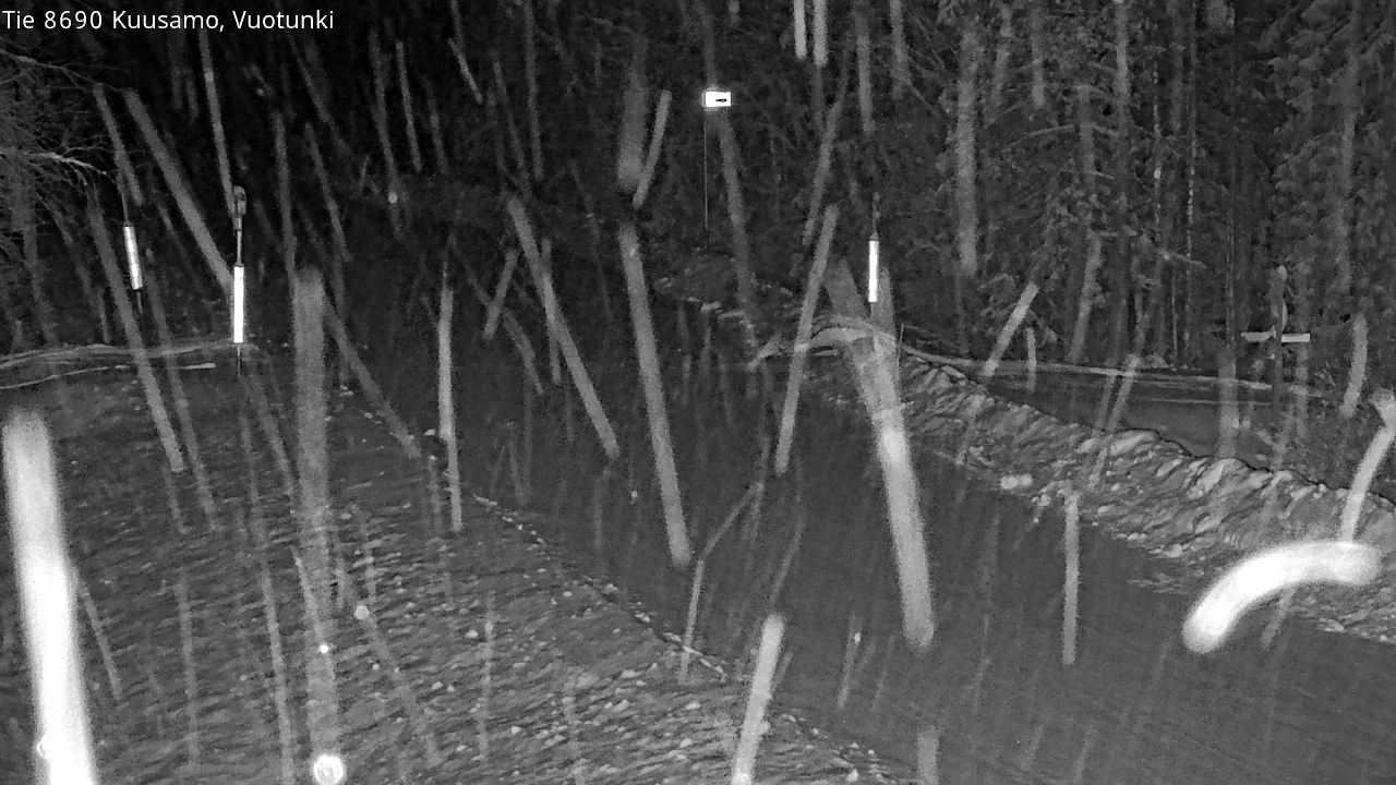 Kelikamerat Kuva Tie 8690 Kuusamo, Vuotunki, Kuusamo, Pohjois-Pohjanmaa