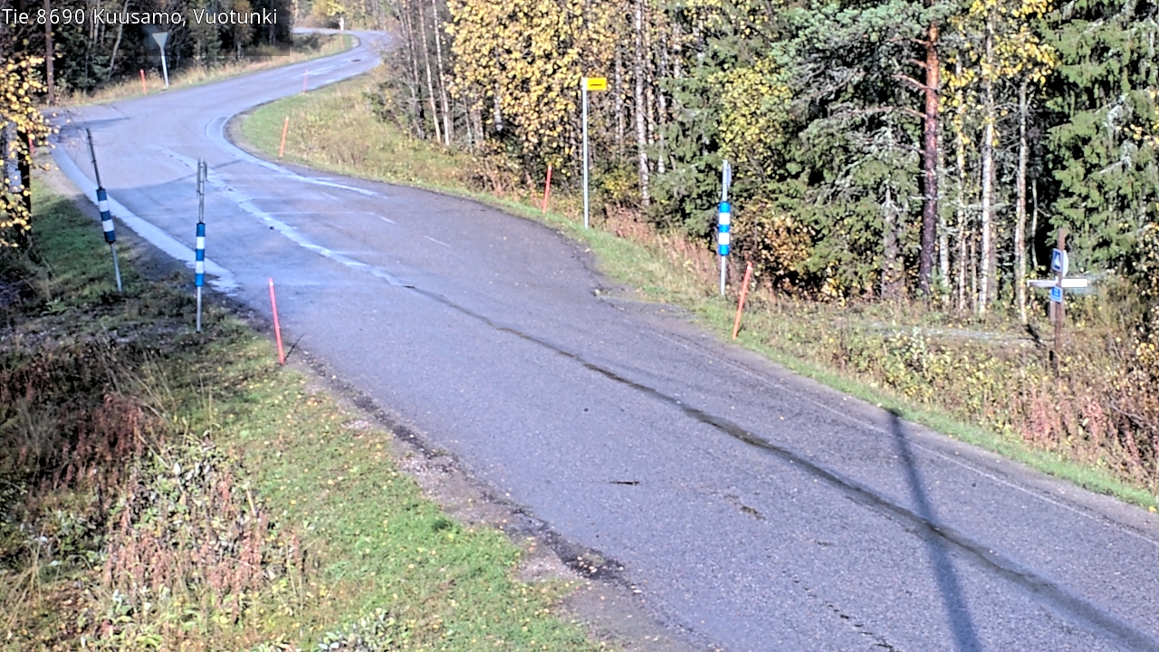 Kelikamerat Kuva Tie 8690 Kuusamo, Vuotunki, Kuusamo, Pohjois-Pohjanmaa