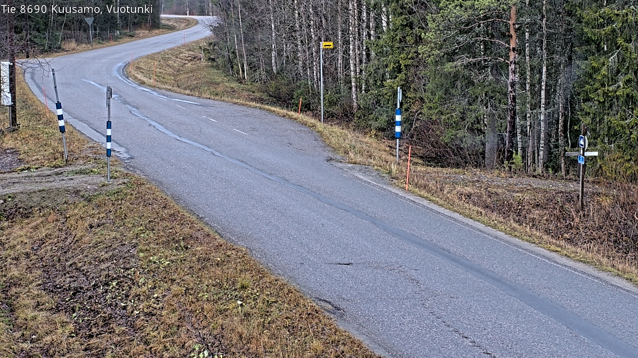 Kelikamerat Kuva Tie 8690 Kuusamo, Vuotunki, Kuusamo, Pohjois-Pohjanmaa