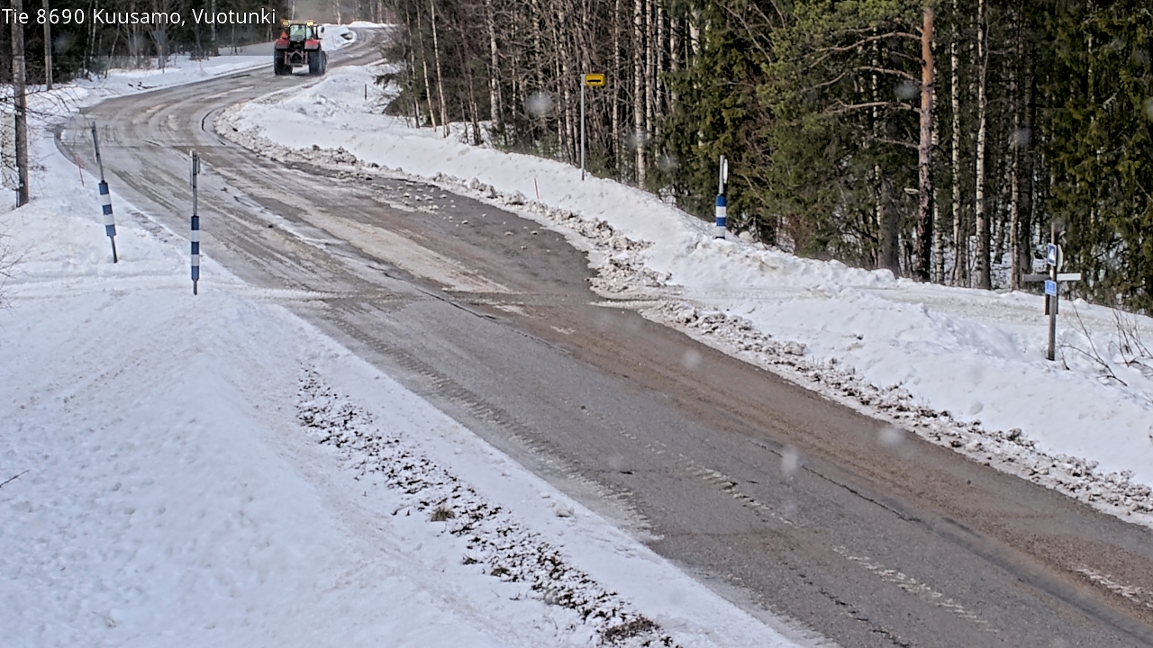 Kelikamerat Kuva Tie 8690 Kuusamo, Vuotunki, Kuusamo, Pohjois-Pohjanmaa